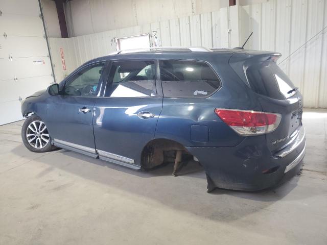 5N1AR2MM2EC686594 - 2014 NISSAN PATHFINDER S ლურჯი ფოტო 2