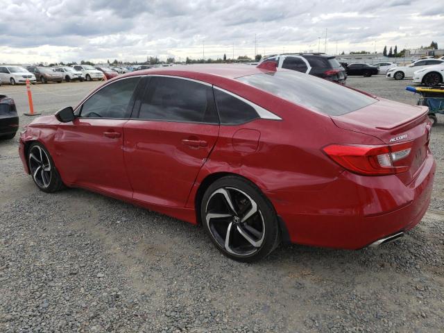 1HGCV1F31JA070061 - 2018 HONDA ACCORD SPORT Kırmızı fotoğraf 2