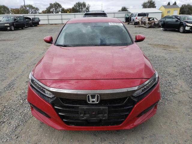 1HGCV1F31JA070061 - 2018 HONDA ACCORD SPORT Kırmızı fotoğraf 5