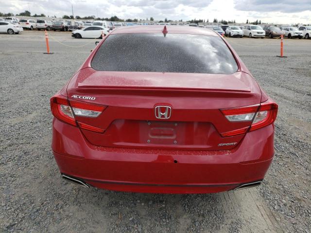 1HGCV1F31JA070061 - 2018 HONDA ACCORD SPORT Kırmızı fotoğraf 6