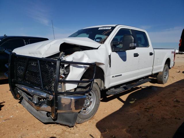 1FT8W2BT9NED79708 - 2022 FORD F250 SUPER DUTY WHITE photo 1