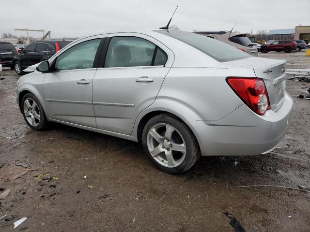 1G1JE5SH1C4105481 - 2012 CHEVROLET SONIC LTZ SILVER photo 2