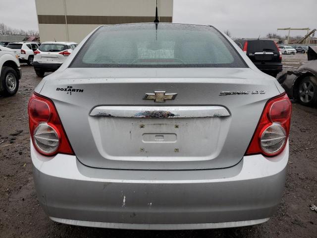 1G1JE5SH1C4105481 - 2012 CHEVROLET SONIC LTZ SILVER photo 6