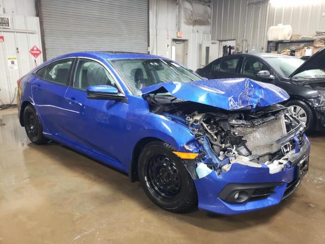 19XFC1F30JE000906 - 2018 HONDA CIVIC EX BLUE photo 4