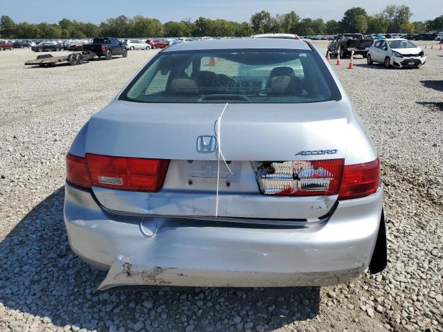 1HGCM56495A022266 - 2005 HONDA ACCORD LX SILVER photo 6