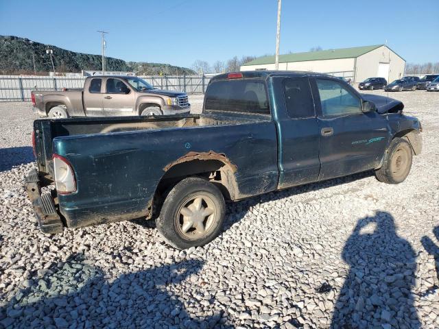 1B7GL23X0VS234984 - 1997 DODGE DAKOTA GREEN photo 3