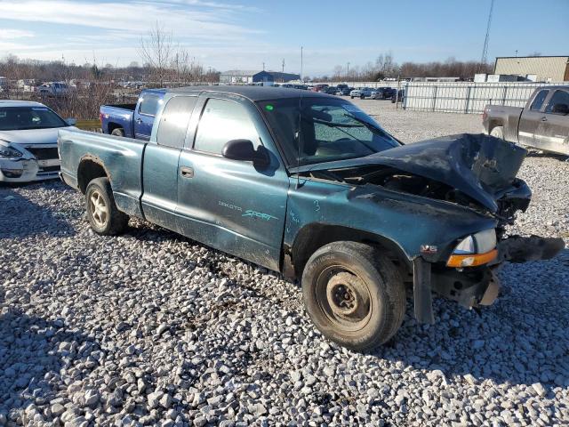 1B7GL23X0VS234984 - 1997 DODGE DAKOTA GREEN photo 4