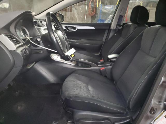 3N1AB7AP6FY263338 - 2015 NISSAN SENTRA S GRAY photo 7