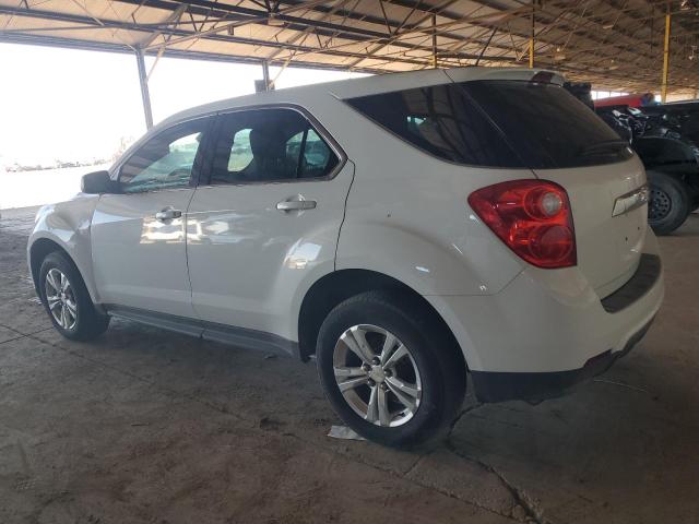 2GNALAEK5F1125737 - 2015 CHEVROLET EQUINOX LS WHITE photo 2