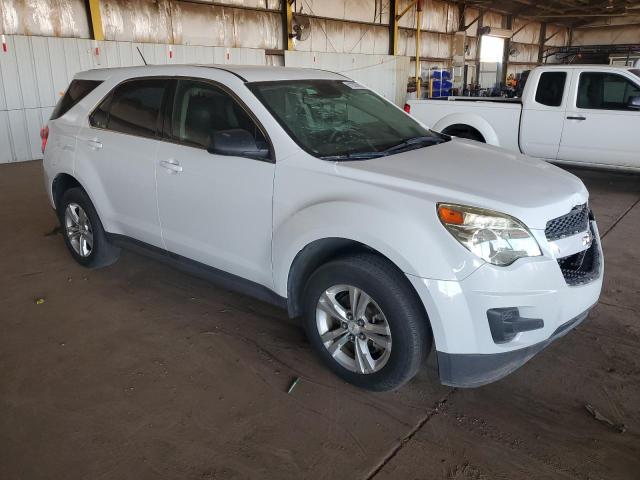 2GNALAEK5F1125737 - 2015 CHEVROLET EQUINOX LS WHITE photo 4