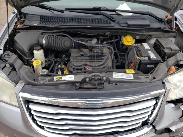 2C4RC1BG1ER358154 - 2014 CHRYSLER TOWN & COU TOURING ვერცხლისფერი ფოტო 12