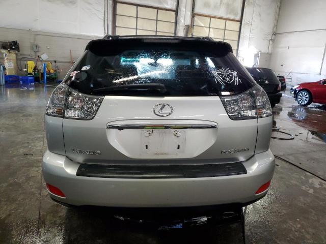 JTJHA31U350082376 - 2005 LEXUS RX 330 SILVER photo 6