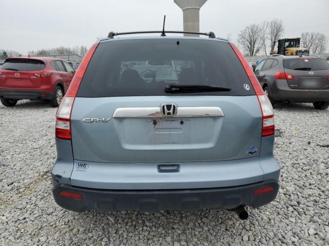 5J6RE48519L018416 - 2009 HONDA CR-V EX BLUE photo 6