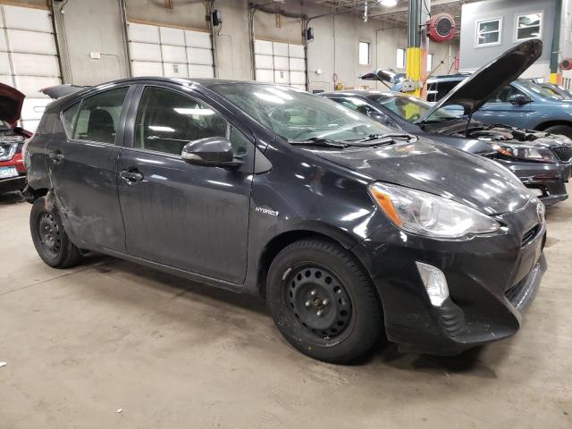 JTDKDTB3XG1133570 - 2016 TOYOTA PRIUS C BLACK photo 4