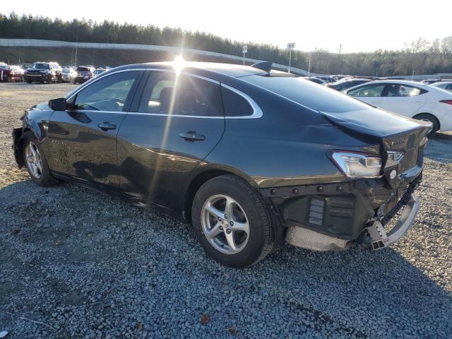 1G1ZB5ST0HF286505 - 2017 CHEVROLET MALIBU LS BLACK photo 2