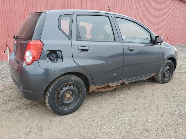 3G1TC6DG8BL100747 - 2011 CHEVROLET AVEO LT CHARCOAL photo 3