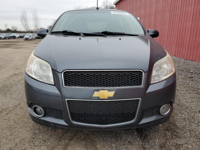 3G1TC6DG8BL100747 - 2011 CHEVROLET AVEO LT CHARCOAL photo 5