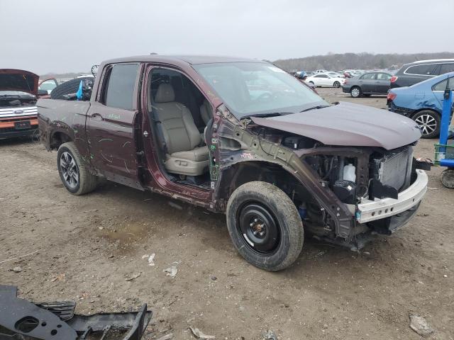 5FPYK3F58JB013493 - 2018 HONDA RIDGELINE RTL MAROON photo 4