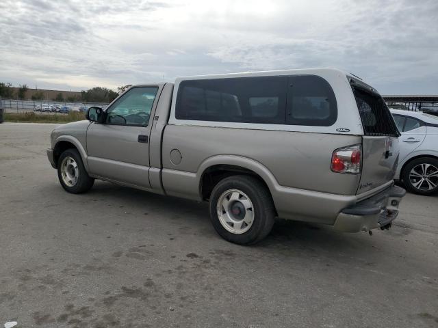 1GTCS145918189351 - 2001 GMC SONOMA TAN photo 2