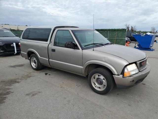 1GTCS145918189351 - 2001 GMC SONOMA TAN photo 4