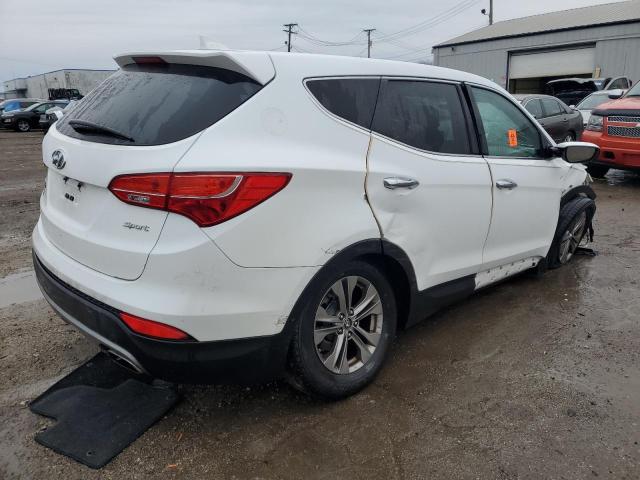 5XYZT3LB3DG037718 - 2013 HYUNDAI SANTA FE S WHITE photo 3