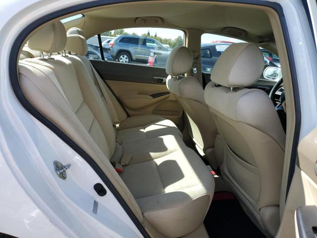 1HGFA16507L082936 - 2007 HONDA CIVIC LX WHITE photo 10