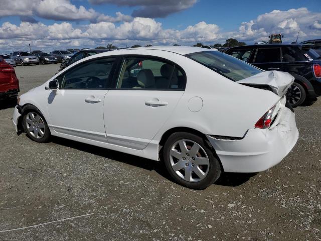 1HGFA16507L082936 - 2007 HONDA CIVIC LX WHITE photo 2