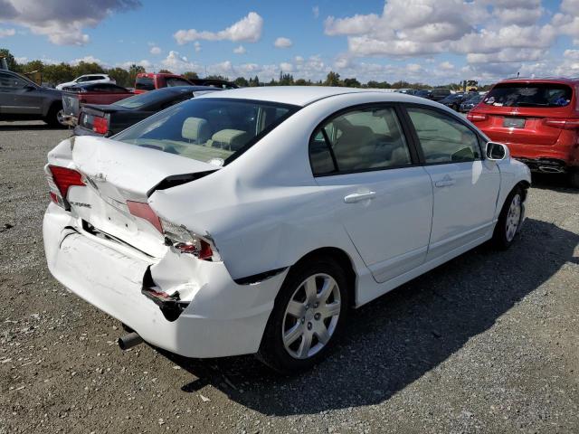 1HGFA16507L082936 - 2007 HONDA CIVIC LX WHITE photo 3