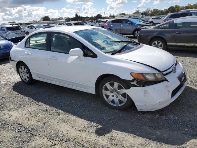 1HGFA16507L082936 - 2007 HONDA CIVIC LX WHITE photo 4
