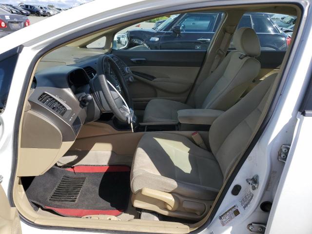 1HGFA16507L082936 - 2007 HONDA CIVIC LX WHITE photo 7