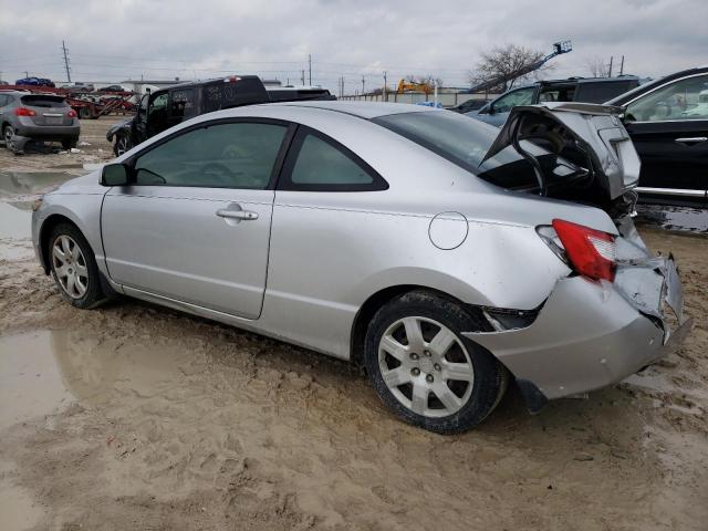 2HGFG11688H535911 - 2008 HONDA CIVIC LX SILVER photo 2