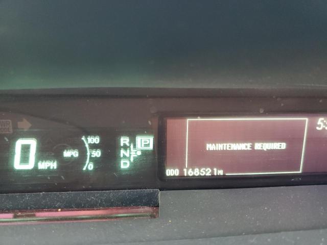 JTDKN3DU3F0459668 - 2015 TOYOTA PRIUS GRAY photo 9