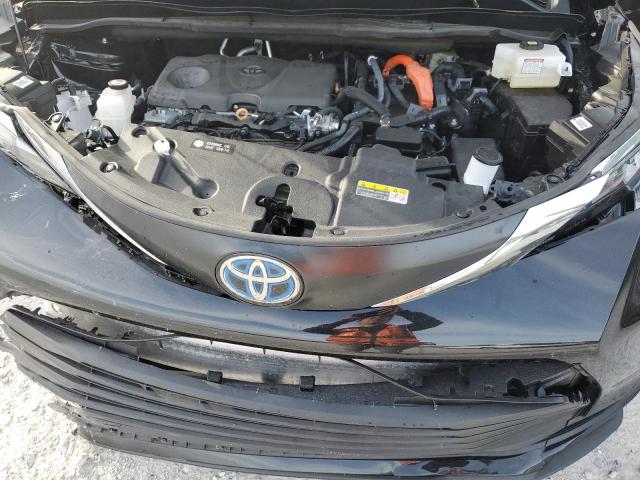 5TDKSKFC8RS127492 - 2024 TOYOTA SIENNA LE BLACK photo 12