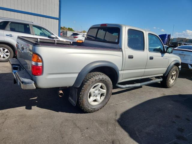 5TEHN72N82Z034793 - 2002 TOYOTA TACOMA DOUBLE CAB SILVER photo 3