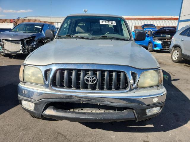 5TEHN72N82Z034793 - 2002 TOYOTA TACOMA DOUBLE CAB SILVER photo 5