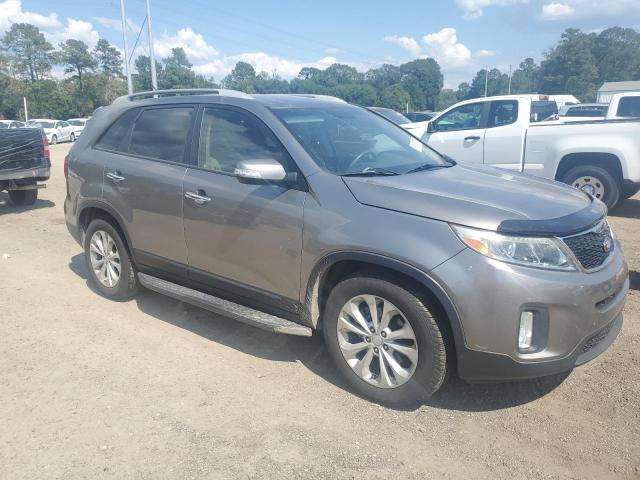 5XYKU4A74FG627836 - 2015 KIA SORENTO EX SILVER photo 4