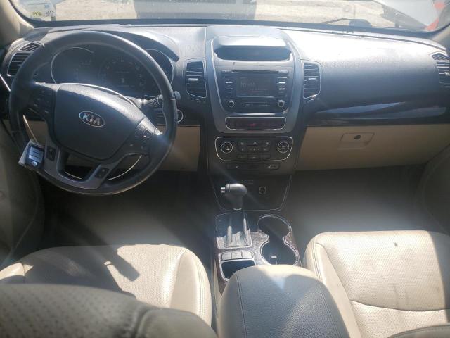 5XYKU4A74FG627836 - 2015 KIA SORENTO EX SILVER photo 8