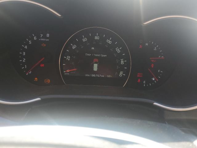 5XYKU4A74FG627836 - 2015 KIA SORENTO EX SILVER photo 9