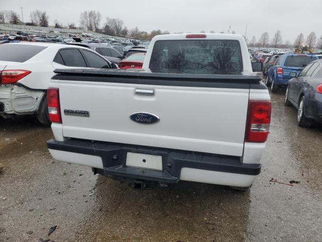 1FTKR1EE3BPA32539 - 2011 FORD RANGER SUPER CAB WHITE photo 6