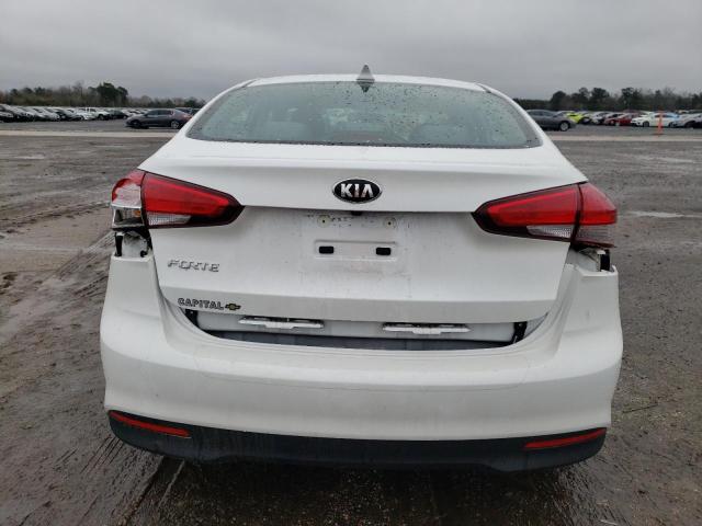 3KPFL4A73JE257005 - 2018 KIA FORTE LX WHITE photo 6