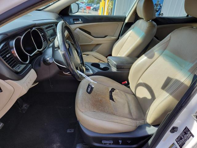 5XXGN4A75DG184875 - 2013 KIA OPTIMA EX თეთრი ფოტო 7