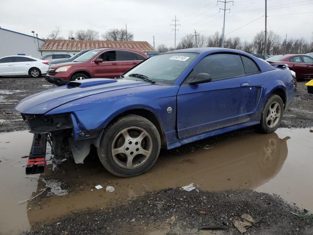 1FAFP40464F107840 - 2004 FORD MUSTANG BLUE photo 1