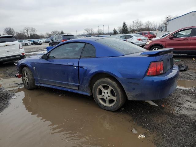 1FAFP40464F107840 - 2004 FORD MUSTANG BLUE photo 2