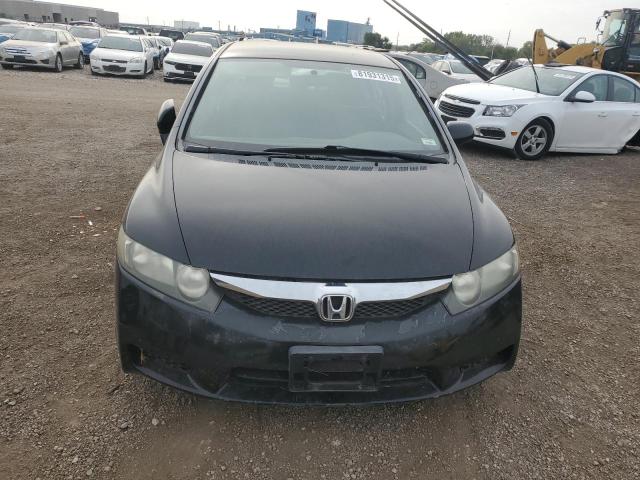 19XFA16509E046819 - 2009 HONDA CIVIC LX შავი ფოტო 5