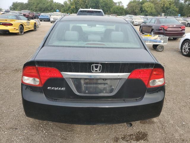 19XFA16509E046819 - 2009 HONDA CIVIC LX შავი ფოტო 6