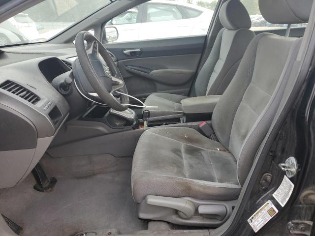 19XFA16509E046819 - 2009 HONDA CIVIC LX შავი ფოტო 7