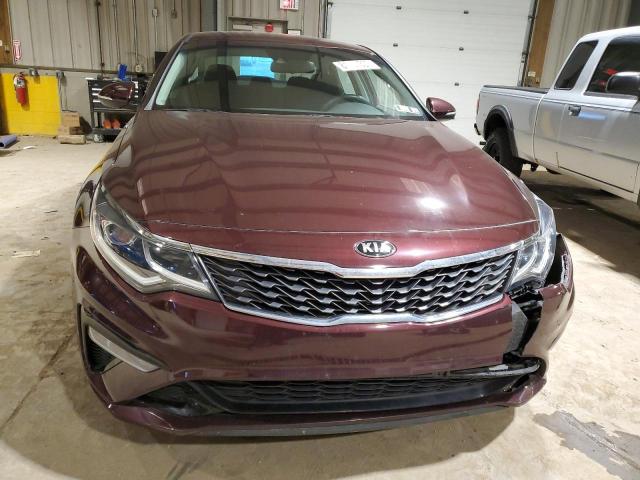 5XXGT4L3XLG404106 - 2020 KIA OPTIMA LX BURGUNDY photo 5