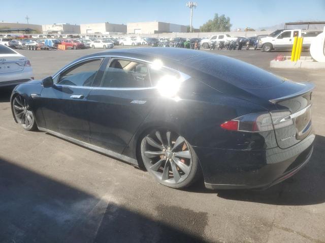5YJSA1DP1DFP14889 - 2013 TESLA MODEL S Czarny zdjęcie 2
