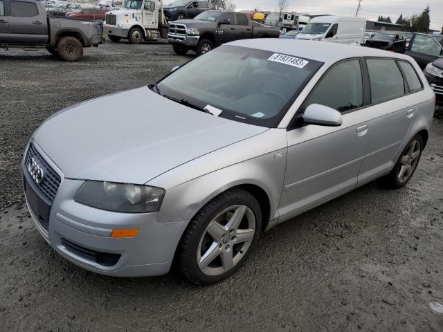 WAUNF68P76A000330 - 2006 AUDI A3 2.0 PREMIUM SILVER photo 1