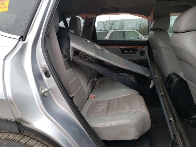 5J6RW1H82JA000965 - 2018 HONDA CR-V EXL SILVER photo 10